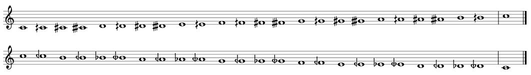 quarter tone scale